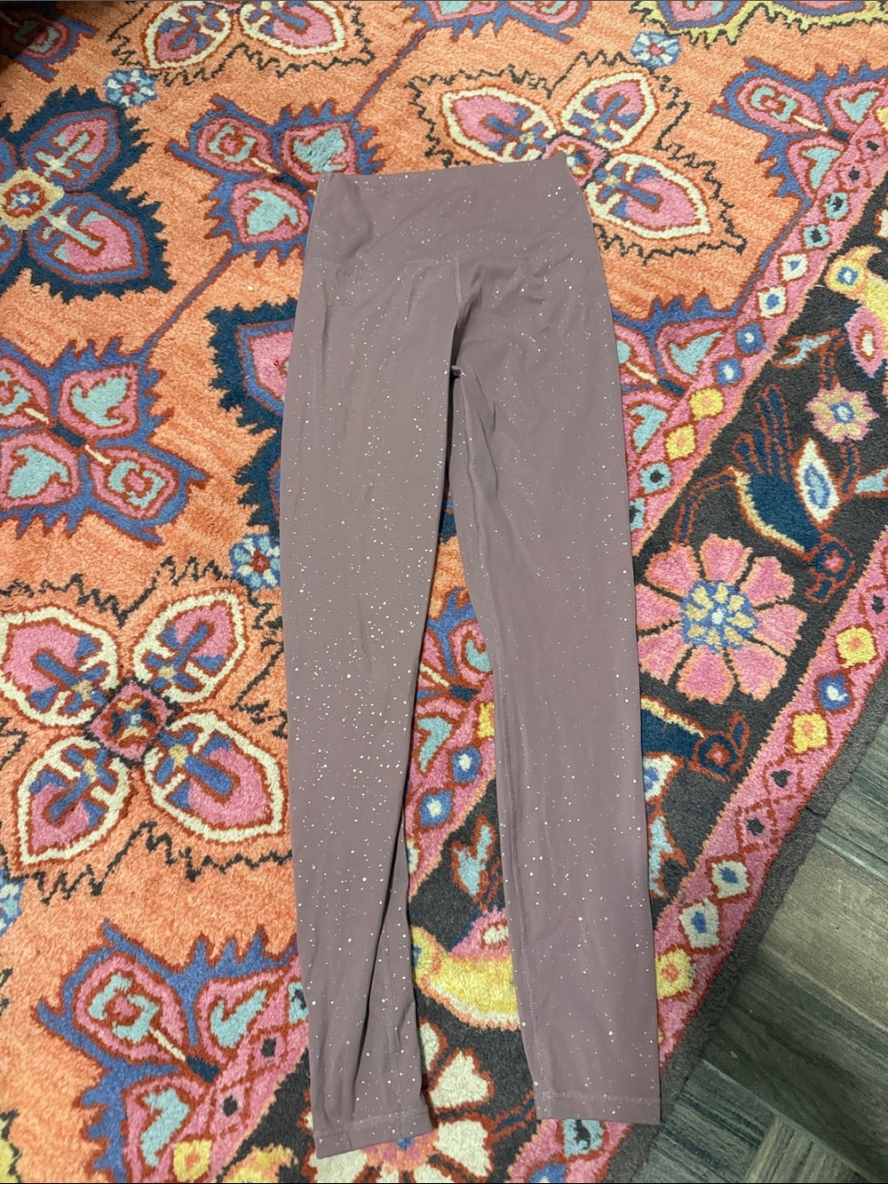 Mauve Sparkle Leggings